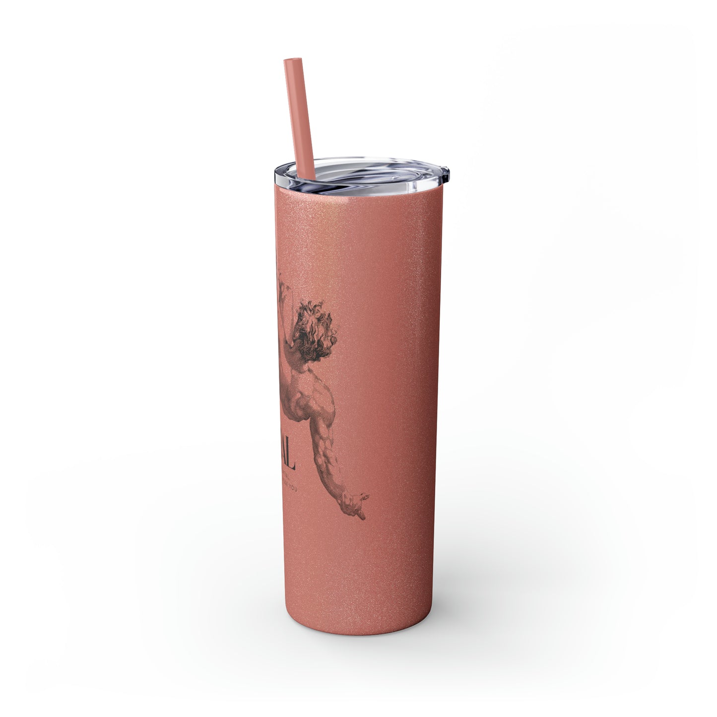 Potential - Skinny Tumbler with Straw, 20oz