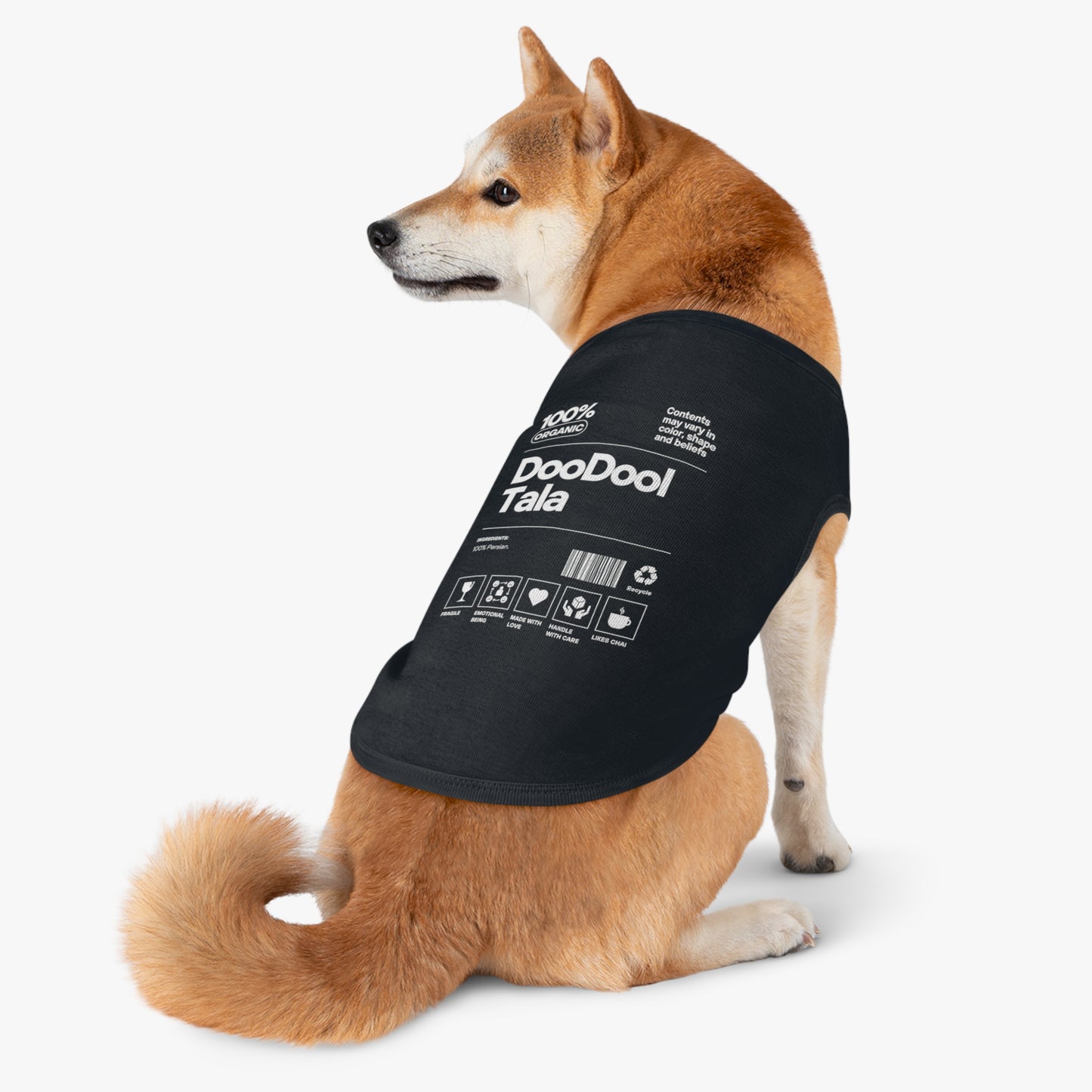 DOODOOL TALA - Pet Tank Top (black)