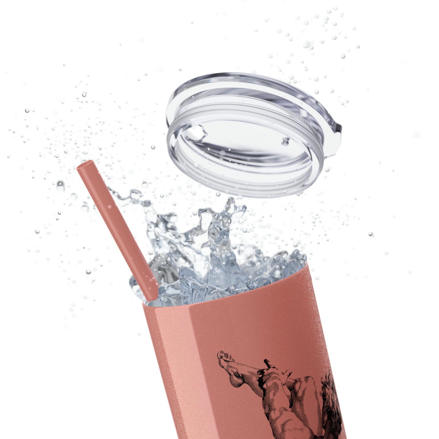 Potential - Skinny Tumbler with Straw, 20oz