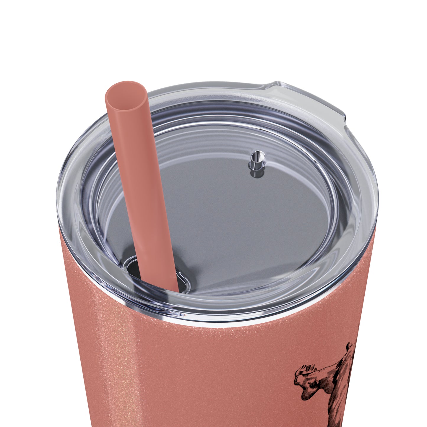 Potential - Skinny Tumbler with Straw, 20oz