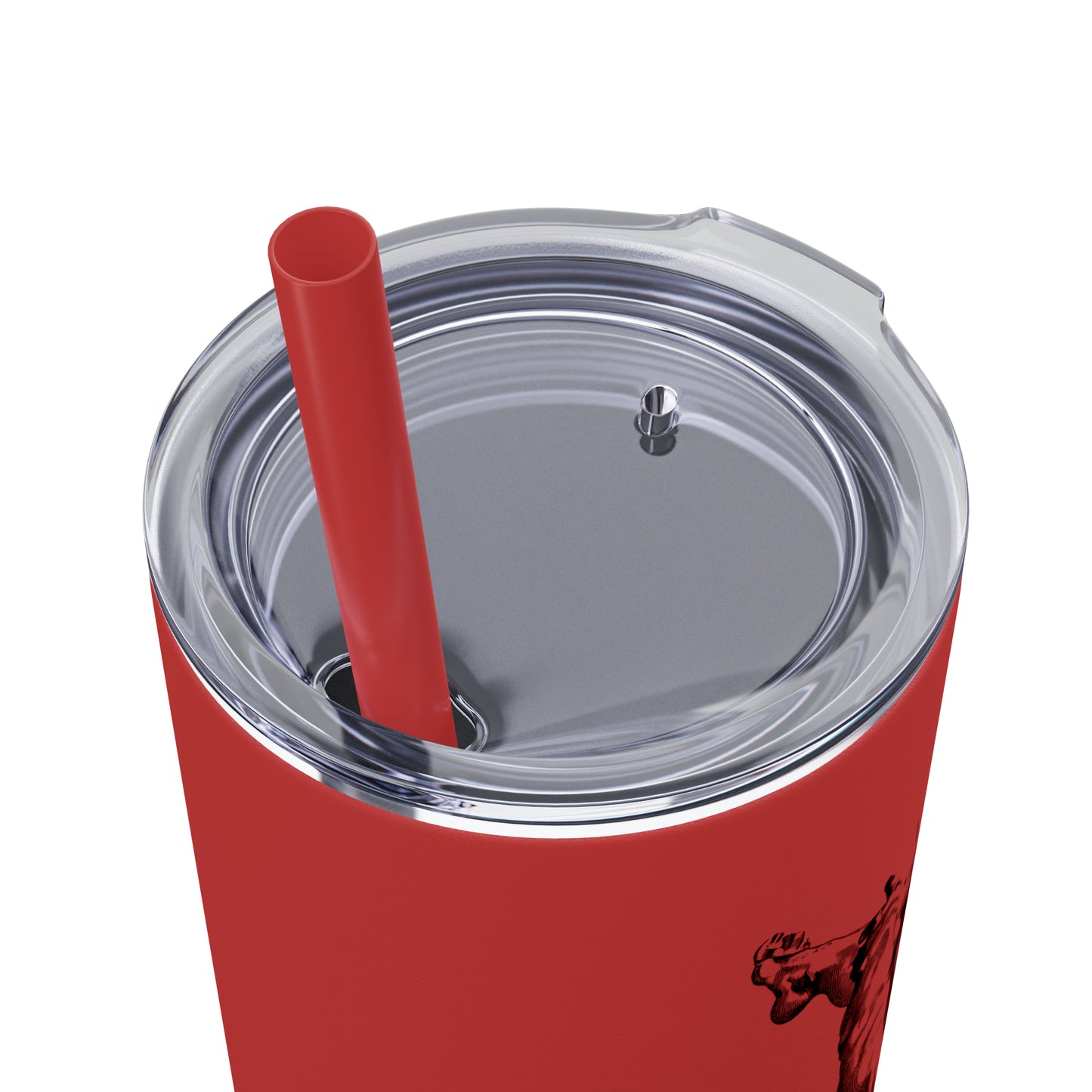 Potential - Skinny Tumbler with Straw, 20oz