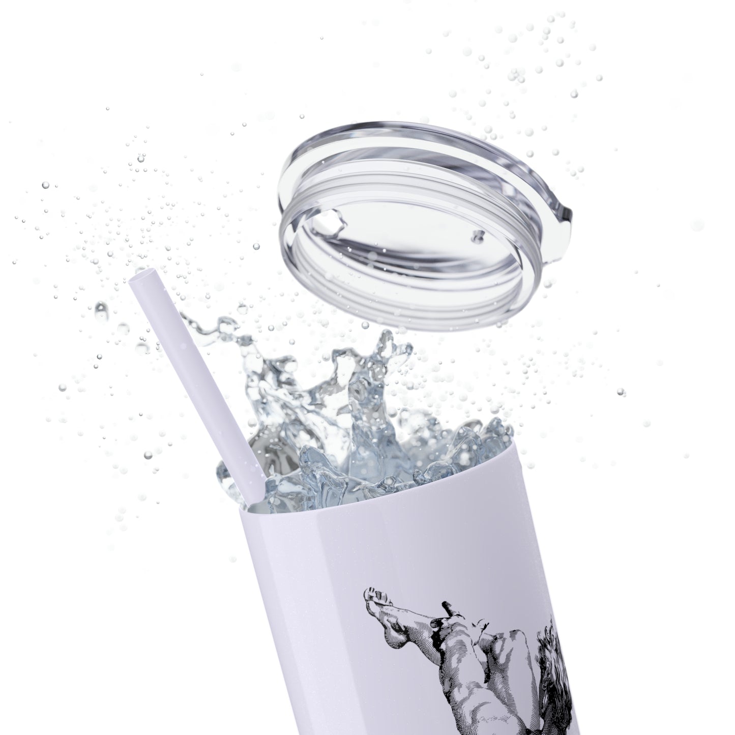 Potential - Skinny Tumbler with Straw, 20oz