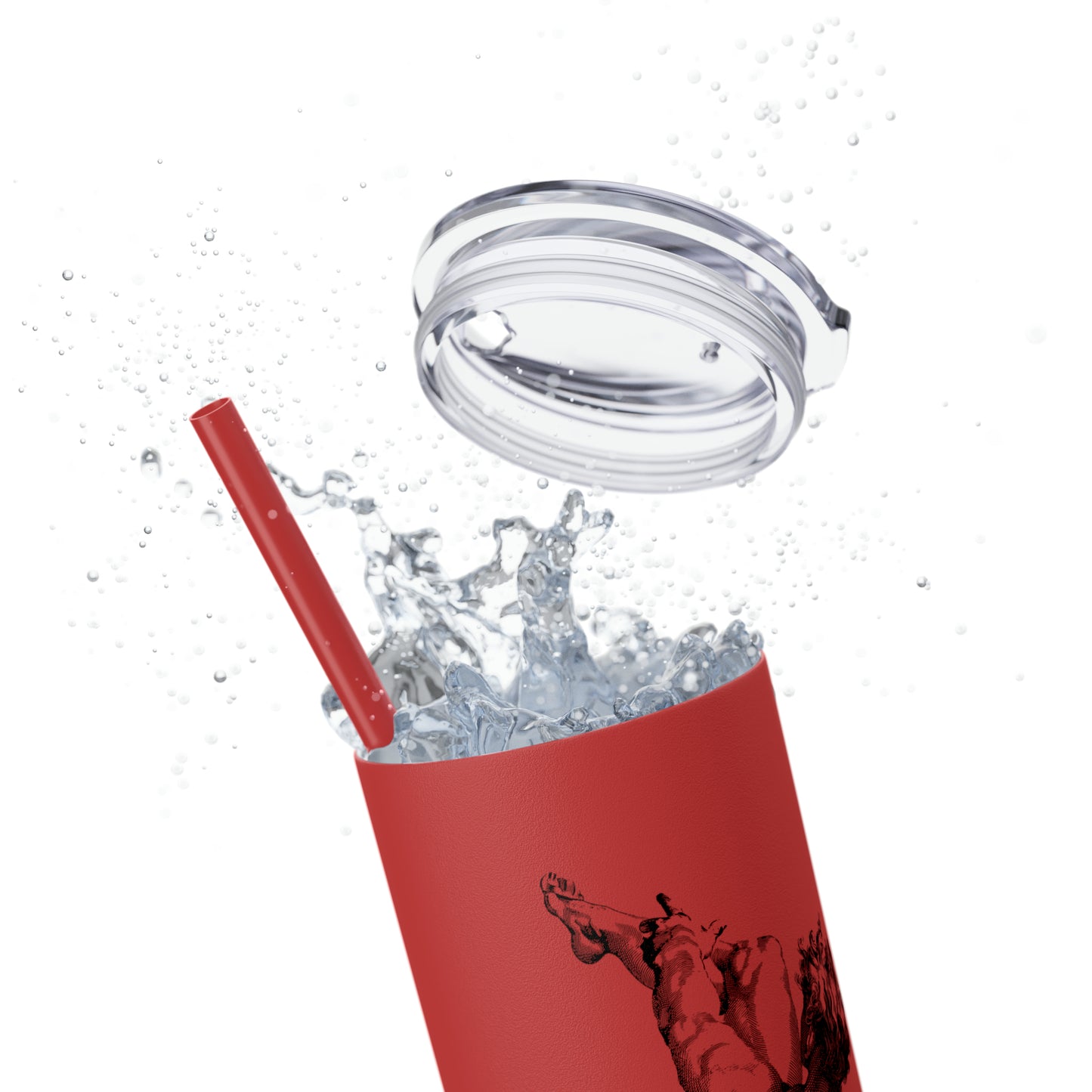 Potential - Skinny Tumbler with Straw, 20oz